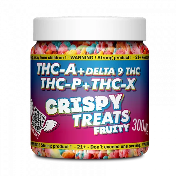 Munching Panda Crispy Treats Fruity THC-A + THC-P + THC-X + Delta9 THC