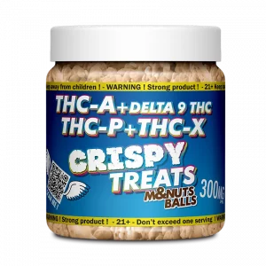 Munching Panda Crispy Treats M&Nuts Balls THC-A + THC-P + THC-X + Delta9 THC