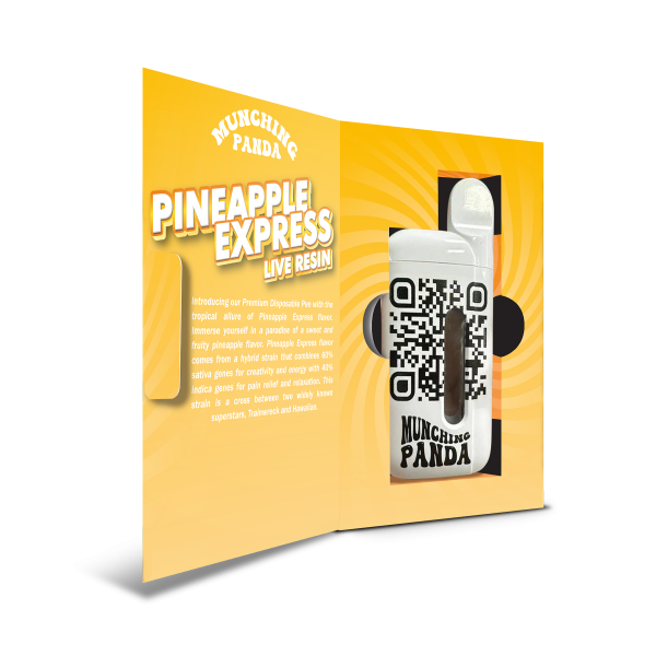 Munching Panda Pineapple Express Vape Pen 5000mg THC-A + THC-P