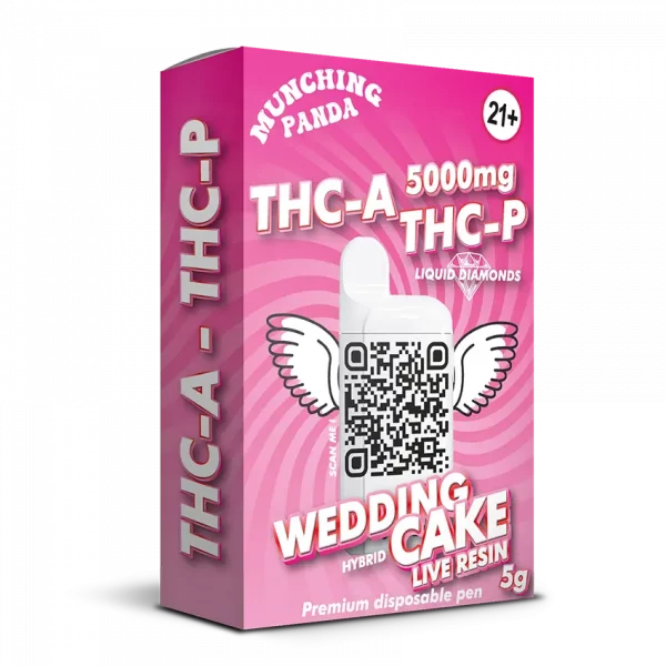 Munching Panda Wedding Cake Vape Pen 5000mg THC-A+ THC-P
