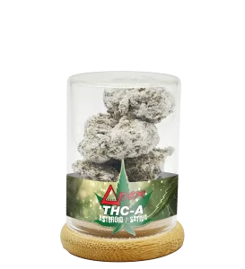 Deltapex Asteroid sativa cannabis flowers 3.5g jar