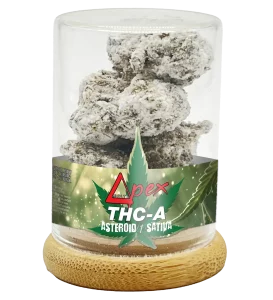 Deltapex Asteroid sativa cannabis flowers 7g jar