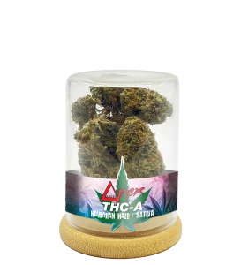Deltapex Hawaiian haze sativa cannabis flowers 3.5g jar