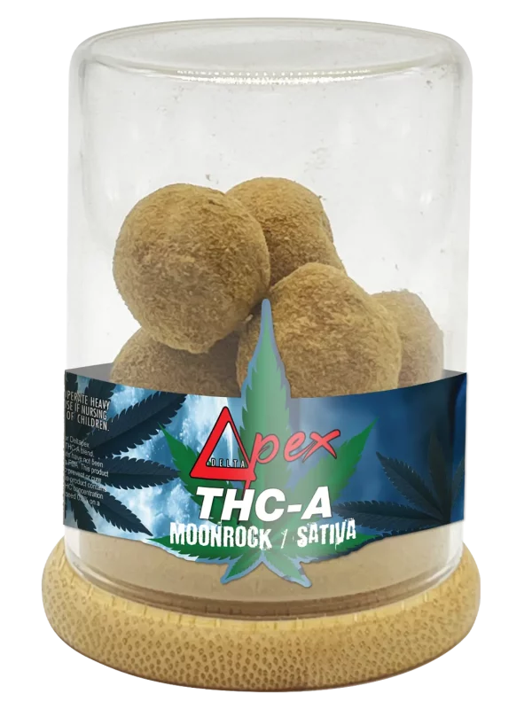 Deltapex Moonrock sativa cannabis flowers 7g jar