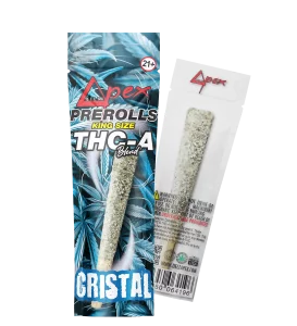 Deltapex king size prerolls THC-A blend cristal unit