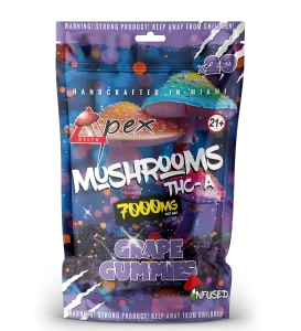 Deltapex Grape gummies mushroom THC-A 7000mg