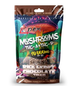 Deltapex Rice crispy chocolate treats mushroom THC-A 10000mg
