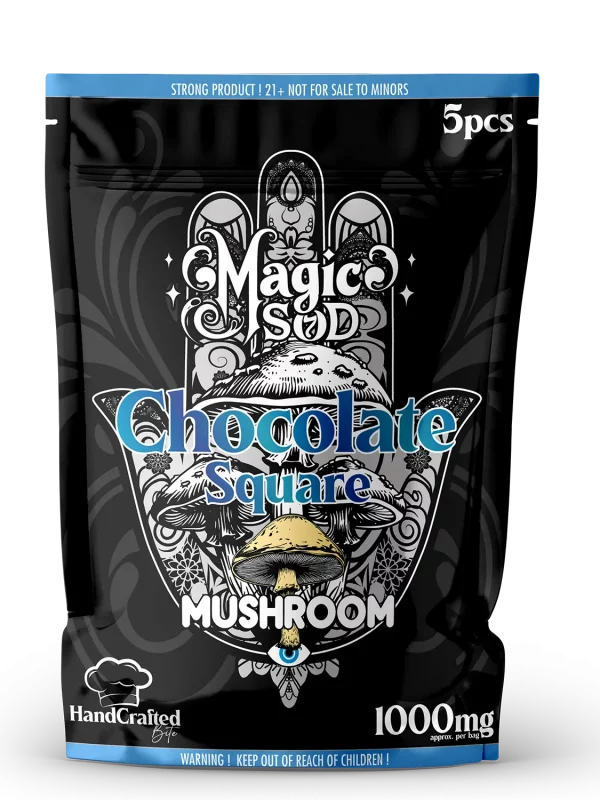 Mushroom Chocolate Square 1000mg
