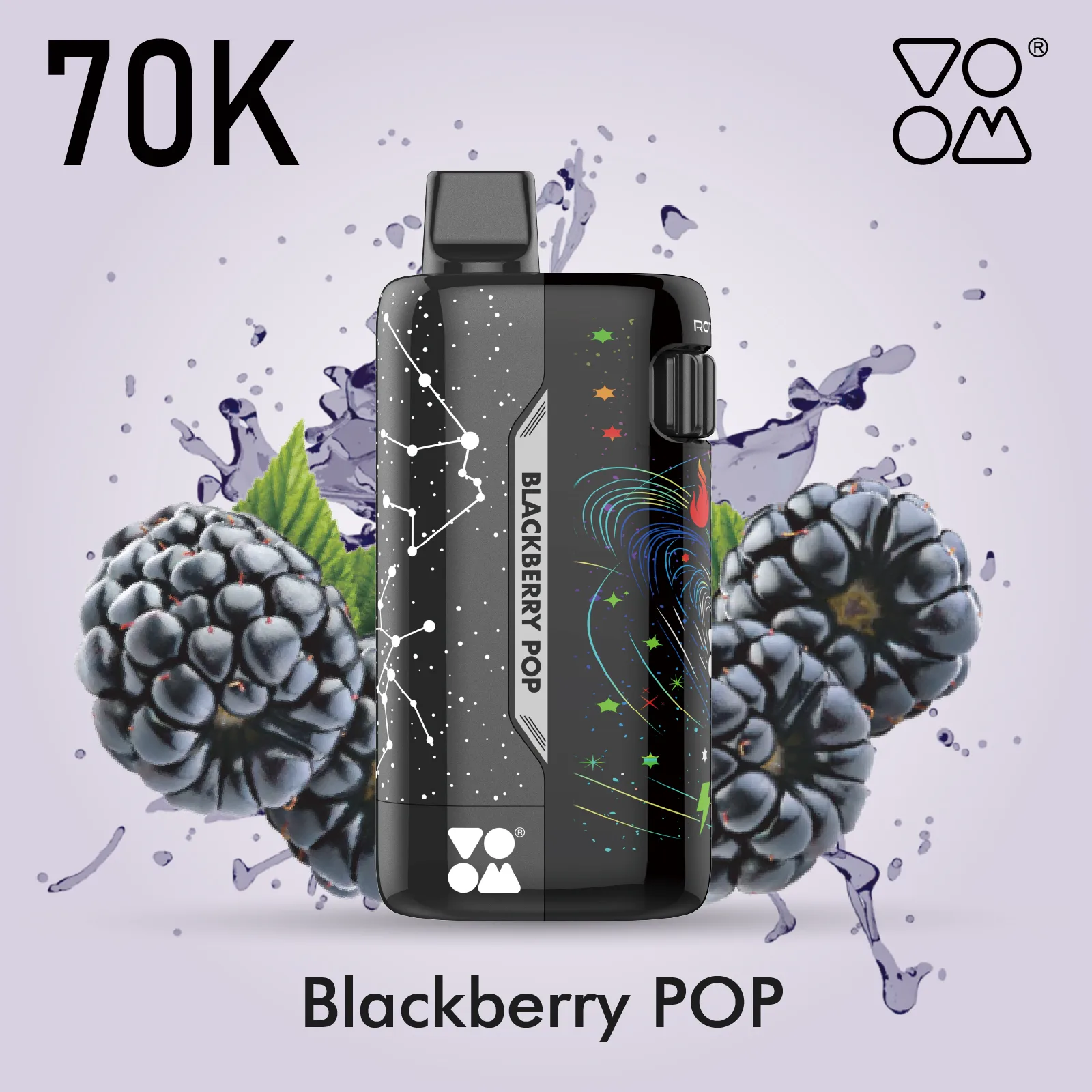 Woom Meteor Blackberry Pop